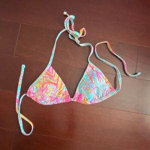 RARE Lilly pulitzer bikini top!